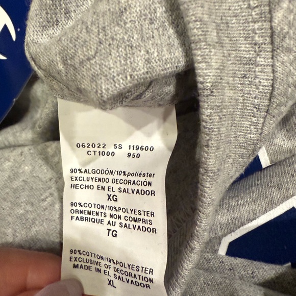 Champion Drake Bulldogs Tee Shirt Collegiate Gray XL NWT - Picture 6 of 7